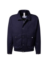 BLOUSON TECHNO POLY COTON NAVY MULTIPOCHES B250133 4132 6300 BALDESSARINI HOMME shop face Strasbourg boutique
