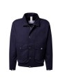 BLOUSON TECHNO POLY COTON NAVY MULTIPOCHES B250133 4132 6300 BALDESSARINI HOMME shop face Strasbourg boutique