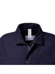 BLOUSON TECHNO POLY COTON NAVY MULTIPOCHES B250133 4132 6300 BALDESSARINI HOMME shop col Strasbourg boutique