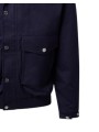 BLOUSON TECHNO POLY COTON NAVY MULTIPOCHES B250133 4132 6300 BALDESSARINI HOMME shop poche Strasbourg boutique