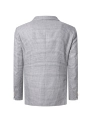VESTE PIEDS DE POULES VERT EAU ECRU B015780 1092 5036 Baldessarini homme shop Strasbourg dos