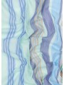 FOULARD RAYE CIEL BLEU TURQUOISE M1A 150C U999 45 PAUL SMITH HOMME scarf Strasbourg vue