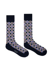 PACK 3 CHAUSSETTES RAYEE MOSAIQUE FLEURS M1A SOCK USNL 47 PAUL SMITH HOMME socks Strasbourg mosaiques