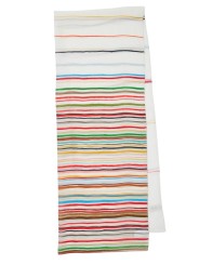FOULARD BLANC RAYE MULTI SOIE W1A 250B U954 92 PAUL SMITH FEMME scarf Strasbourg full