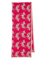 FOULARD FUSHIA PRINT POISSONS ROSE W1A 250B U941 22 PAUL SMITH FEMME scarf Strasbourg full
