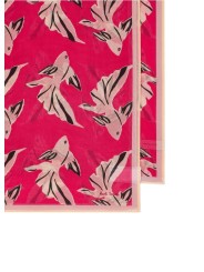 FOULARD FUSHIA PRINT POISSONS ROSE W1A 250B U941 22 PAUL SMITH FEMME scarf Strasbourg bords