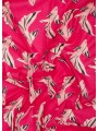 FOULARD FUSHIA PRINT POISSONS ROSE W1A 250B U941 22 PAUL SMITH FEMME scarf Strasbourg zoom