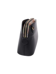 PETIT SAC POSTIER NOIR LISERE BAYA W1A 8273 USIGHI 79 PAUL SMITH FEMME bag Strasbourg full profil 2
