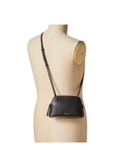 PETIT SAC POSTIER NOIR LISERE BAYA W1A 8273 USIGHI 79 PAUL SMITH FEMME bag Strasbourg full épaule