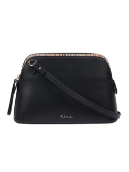 PETIT SAC POSTIER NOIR LISERE BAYA W1A 8273 USIGHI 79 PAUL SMITH FEMME bag face