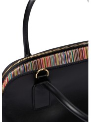 SAC A MAIN CUIR NOIR LISERE BAYA W1A 8271 USIGHI 79 PAUL SMITH FEMME bag Strasbourg baya