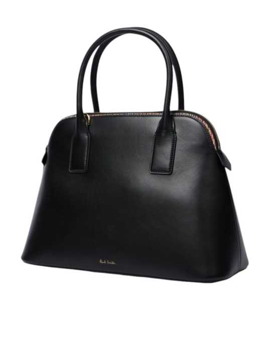SAC A MAIN CUIR NOIR LISERE BAYA W1A 8271 USIGHI 79 PAUL SMITH FEMME bag Strasbourg vue