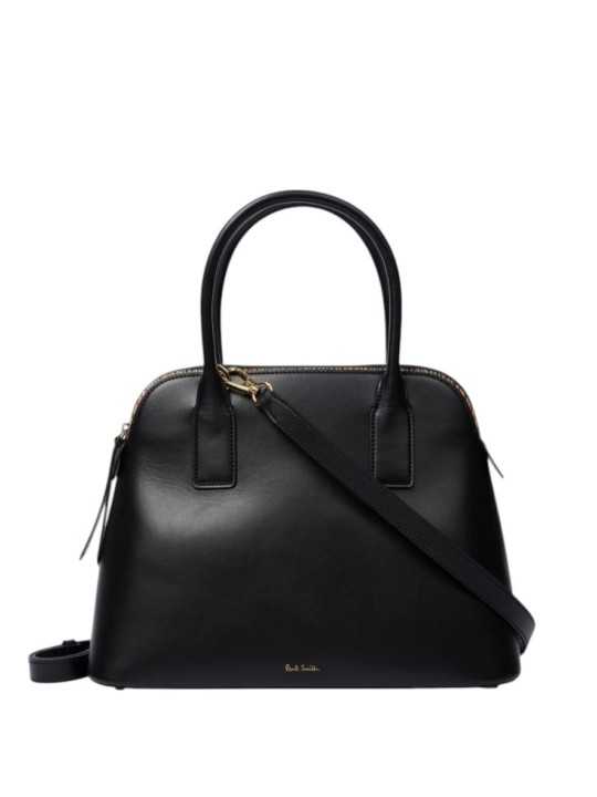 SAC A MAIN CUIR NOIR LISERE BAYA W1A 8271 USIGHI 79 PAUL SMITH FEMME bag Strasbourg vue2