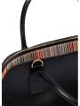 SAC A MAIN CUIR NOIR LISERE BAYA W1A 8271 USIGHI 79 PAUL SMITH FEMME bag Strasbourg détail