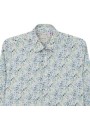 CHEMISE BLANCHE PRINT LIBERTY CIEL VERT JAUNE M1R 800P V03043 41 PAUL SMITH HOMMe shirt Strasbourg col