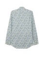 CHEMISE BLANCHE PRINT LIBERTY CIEL VERT JAUNE M1R 800P V03043 41 PAUL SMITH HOMMe shirt Strasbourg back