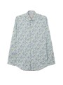 CHEMISE BLANCHE PRINT LIBERTY CIEL VERT JAUNE M1R 800P V03043 41 PAUL SMITH HOMMe shirt Strasbourg front