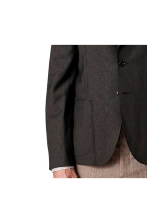 VESTE CHOCOLAT POCHES PLAQUEES QUADRILLE M1R 2363 V02990 69 PAUL SMITH HOMME Strasbourg store poche