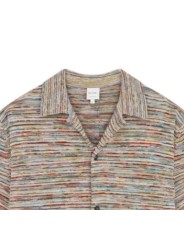Polo chemise bayadère fondue multicolore Paul Smith Homme M1R 775Z V03027 92 Strasbourg col