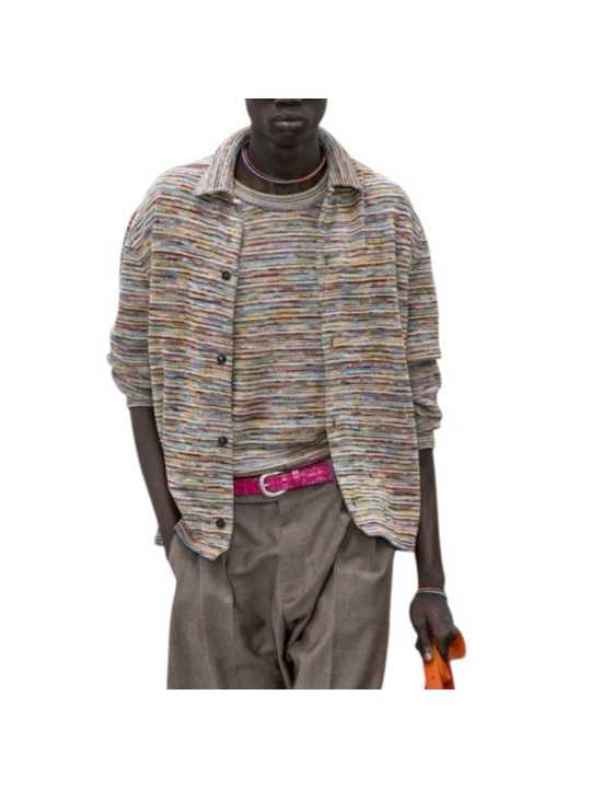 Polo chemise bayadère fondue multicolore Paul Smith Homme M1R 775Z V03027 92 Strasbourg look