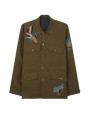 VESTE SAHARINNE APPLICATION POISSONS KAKI M1R 837ZE V01427 35A PAUL SMITH homme fashion Strasbourg front