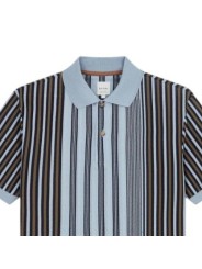 POLO RAYE CIEL NAVY KAKI M1R 958P V03049 40 PAUL SMITH HOMME store Strasbourg col