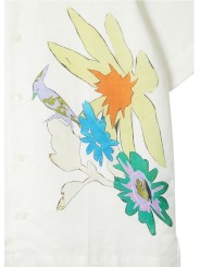 CHEMISETTE BLANCHE PRINT COLIBRI FLEURS M1R 905U V03058 01 PAUL SMITH HOMME Strasbourg shirt print