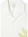 CHEMISETTE BLANCHE PRINT COLIBRI FLEURS M1R 905U V03058 01 PAUL SMITH HOMME Strasbourg shirt col