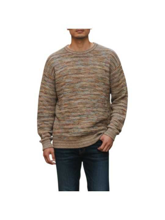 PULL BAYADERE FONDUE MULTICOLORE M1R 774Z V03027 92 PAUL SMITH HOMME store look