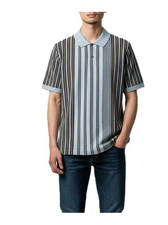 POLO RAYE CIEL NAVY KAKI M1R 958P V03049 40 PAUL SMITH HOMME store Strasbourg look