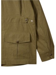 VESTE SAHARIENNE LIN TECH MULTIPOCHES KAKI M1R 912Z V03000 35 PAUL SMITH homme Strasbourg poche dos