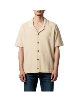 POLO CHEMISE EPONGE SABLE M1R 943Z V03034 04 PAUL SMITH HOMME store men Strasbourg porté