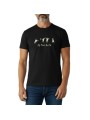 TSHIRT NOIR PRINT VOLLEYEURS BLANCS M2R 011R VP5761 79 PAUL SMITH HOMME store