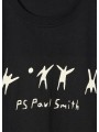 TSHIRT NOIR PRINT VOLLEYEURS BLANCS M2R 011R VP5761 79 PAUL SMITH HOMME store Strasbourg zoom