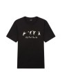 TSHIRT NOIR PRINT VOLLEYEURS BLANCS M2R 011R VP5761 79 PAUL SMITH HOMME store Strasbourg front