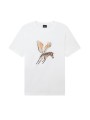 TSHIRT BLANC PRINT ZEBRE VOLANT BAYA M2R 011R VP5793 01 PAUL SMITH HOMME store Strasbourg front