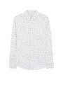 CHEMISE CREME PRINT VOLLEYEURS NAVY M2R 149T V22657 02 PAUL SMITH HOMME store shirt front