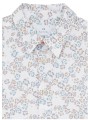 CHEMISE COTON LIBERTY BLEU CHOCO M2R 149T V22659 01 PAUL SMITH HOMME shirt store Strasbourg col