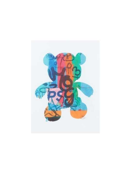 TSHIRT BLANC TEDDY MULTI M2R 220X VP5789 01 PAUL SMITH HOMME store Strasbourg zoom ours