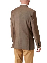 VESTE CROISEE BRODEE OISEAUX TAUPE MOIRE M1R 2361X V02989 60 PAUL SMITH HOMME store Strasbourg dos