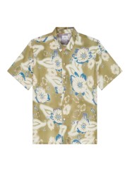 CHEMISETTE VERT CLAIR HAWAI FLEURS BLEU ECRU M2R 695U V22652 36 PAUL SMITH HOMME store Strasbourg front