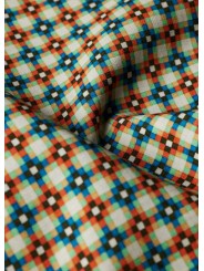 CHEMISETTE KALEIDOSCOPE ECRU ORANGE M2R 896Z V22660 02 PAUL SMITH HOMME store Strasbourg tissus