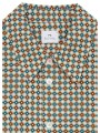 CHEMISETTE KALEIDOSCOPE ECRU ORANGE M2R 896Z V22660 02 PAUL SMITH HOMME store Strasbourg détail