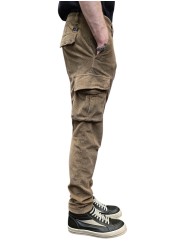 Pantalon beige velours côtelé médium Cargo chile Mason's Homme 2PN2A2145 VBE061 263 Strasbourg Boutique Online profil