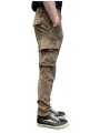 Pantalon beige velours côtelé médium Cargo chile Mason's Homme 2PN2A2145 VBE061 263 Strasbourg Boutique Online profil