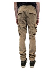 Pantalon beige velours côtelé médium Cargo chile Mason's Homme 2PN2A2145 VBE061 263 Strasbourg Boutique Online dos