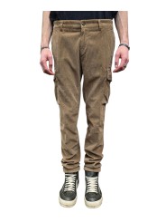 Pantalon beige velours côtelé médium Cargo chile Mason's Homme 2PN2A2145 VBE061 263 Strasbourg Boutique Online face
