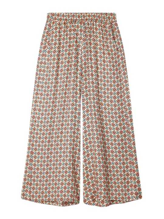 PANTALON LARGE MOSAIQUES VERT ORANGE VISCOSE W2R 391T V31436 18 PAUL SMITH FEMME Strasbourg vue