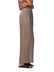 PANTALON LARGE MOSAIQUES VERT ORANGE VISCOSE W2R 391T V31436 18 PAUL SMITH FEMME profil