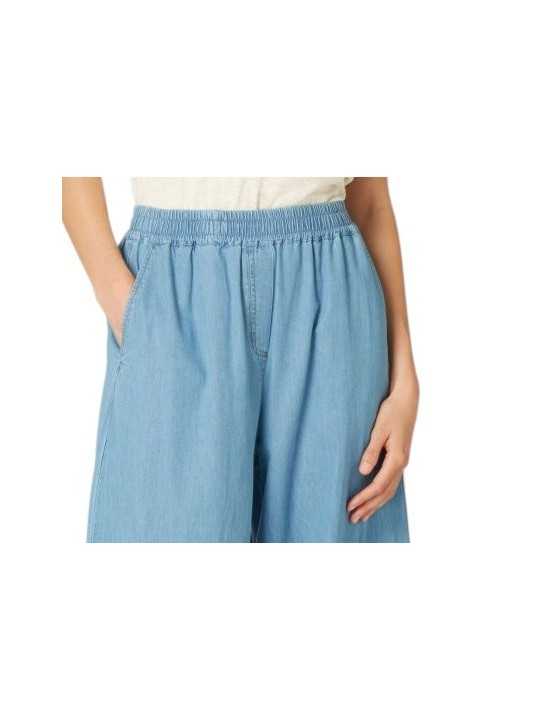 PANTALON DENIM LEGER DELAVE W2R 391T V31051 42 PAUL SMITH FEMME store Strasbourg taille